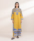 Women's Pret Lawn Printed Yellow Boxy Shirt